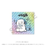 マルシィ3rdアルバム購入特典「心の奥に潜む怪獣ALBUM限定Ver.」ステッカーのサンプル画像。