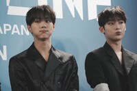左からJUNGWON、SUNOO。
