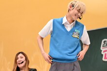 照れるアロハ。