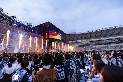 「ENHYPEN WORLD TOUR ‘WALK THE LINE’ IN JAPAN -SUMMER EDITION-」味の素スタジアム公演の様子。 (P)&(C) BELIFT LAB Inc.