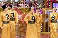「Golden SixTONES」の新企画「マツケンナンバー」より。©日本テレビ