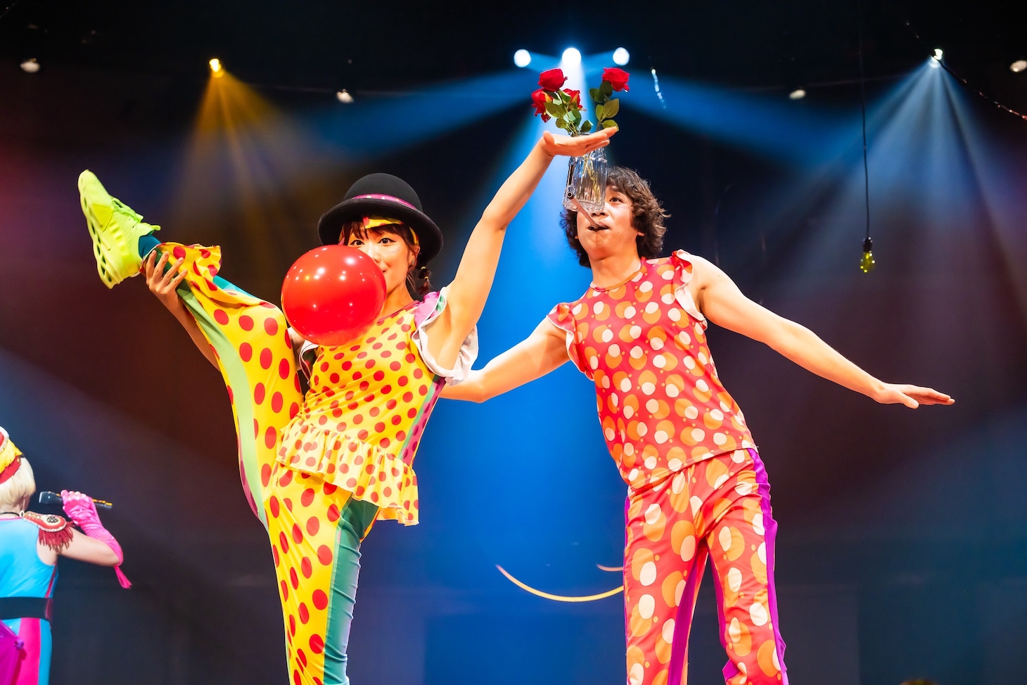 左から長谷川愛実、吉川健斗。（Photo by Masayo）