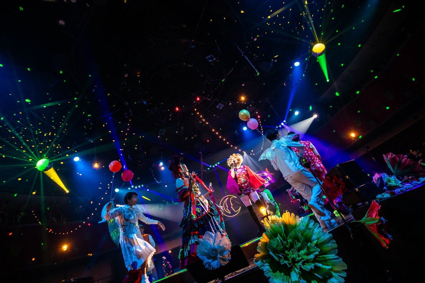 チャラン・ポ・ランタン「RANTAN-CIRCUS 2025」の様子。（Photo by Masayo）