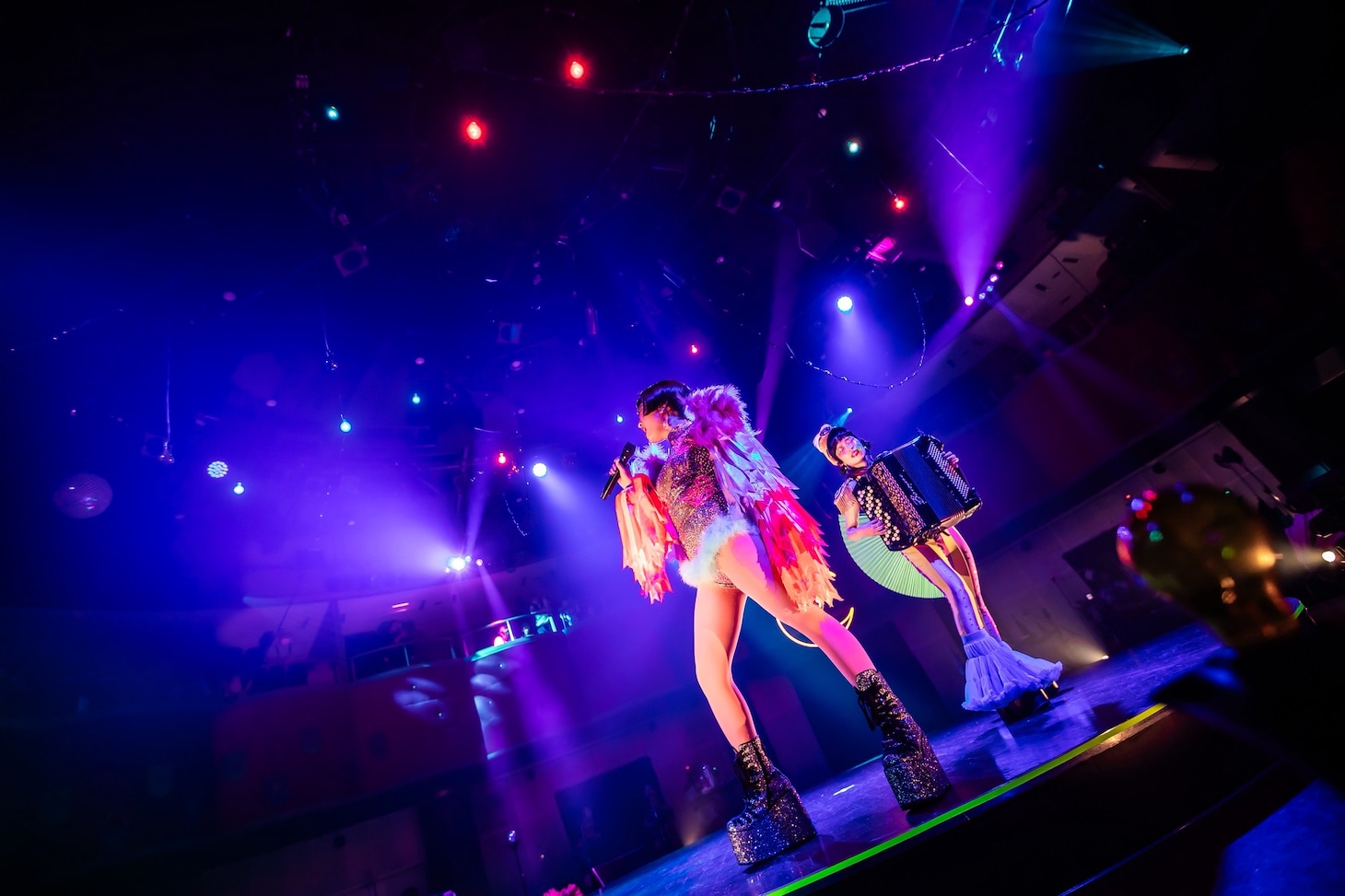 チャラン・ポ・ランタン「RANTAN-CIRCUS 2025」の様子。（Photo by Masayo）