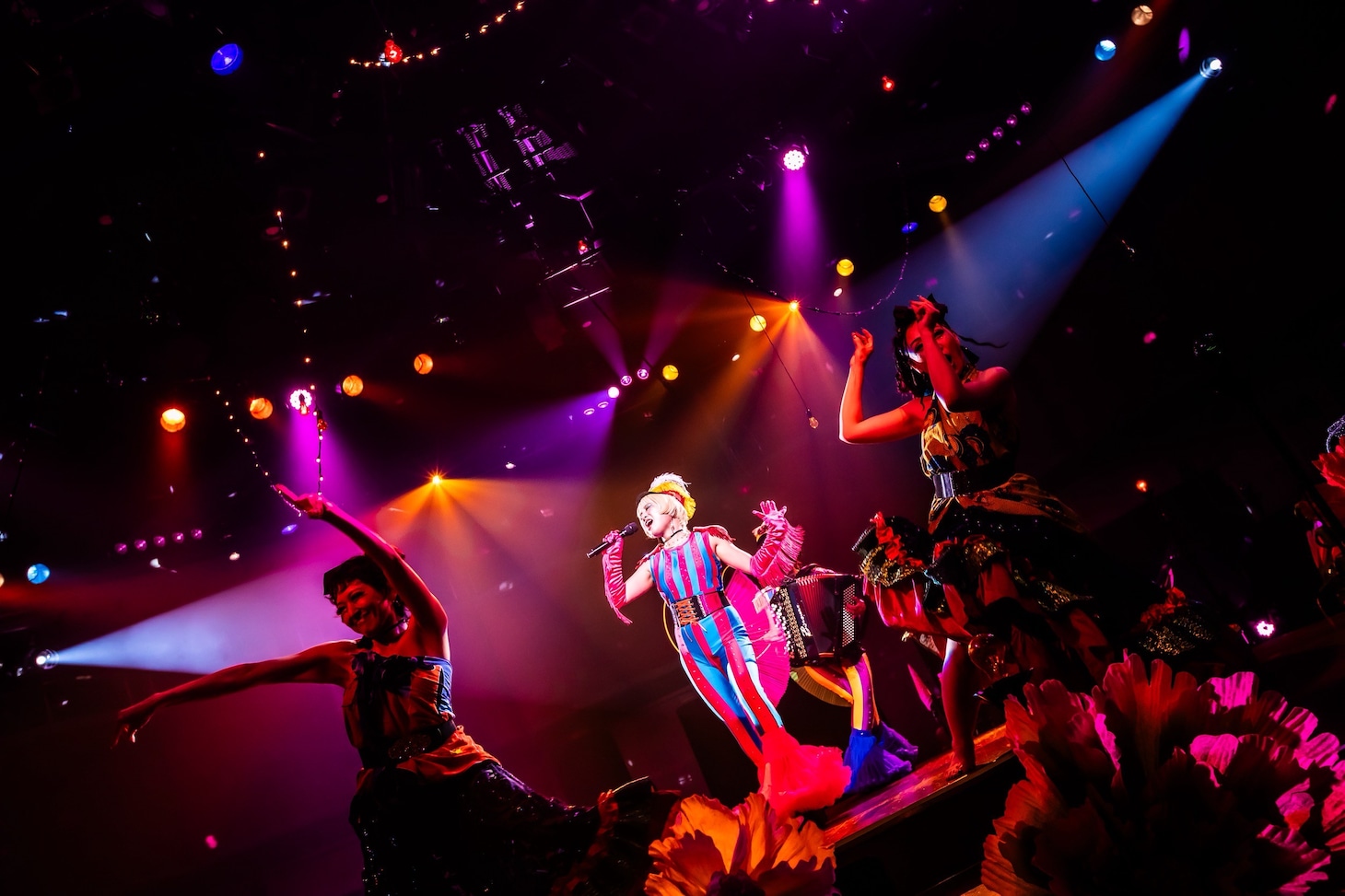 チャラン・ポ・ランタン「RANTAN-CIRCUS 2025」の様子。（Photo by Masayo）