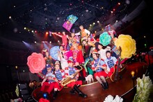 チャラン・ポ・ランタン「RANTAN-CIRCUS 2025」の様子。（Photo by Masayo）