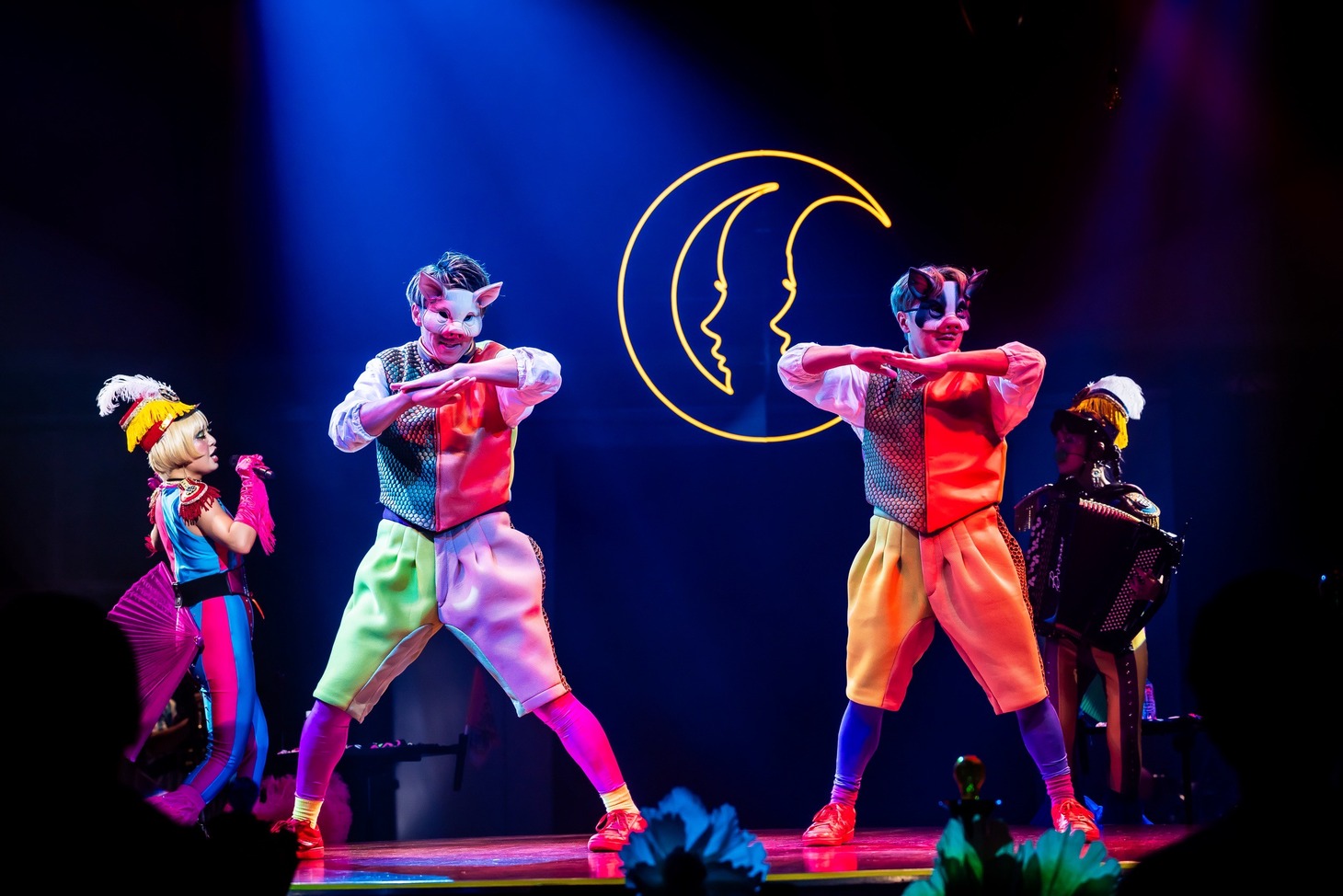 チャラン・ポ・ランタン「RANTAN-CIRCUS 2025」の様子。（Photo by Masayo）