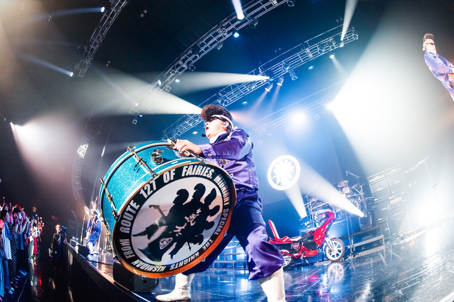 早乙女光（Dance & Scream / 氣志團）（Photo by Yukihide "JON..."Takimoto）