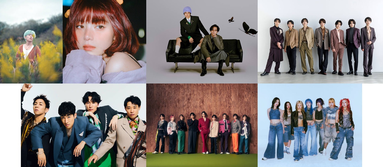 「CDTVライブ！ライブ！」7月14日放送回の出演者。©TBS