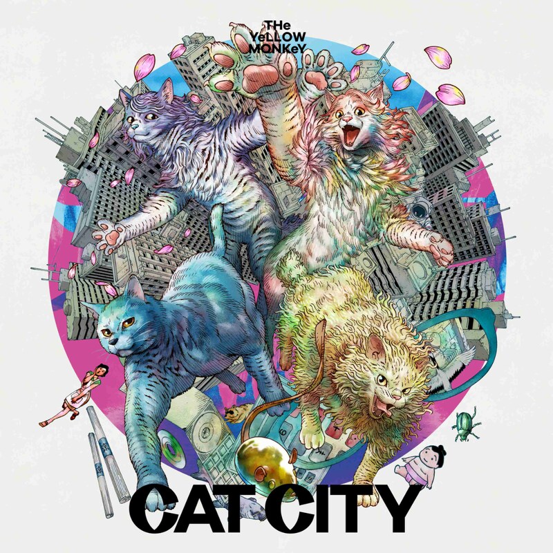THE YELLOW MONKEY「CAT CITY」ジャケット