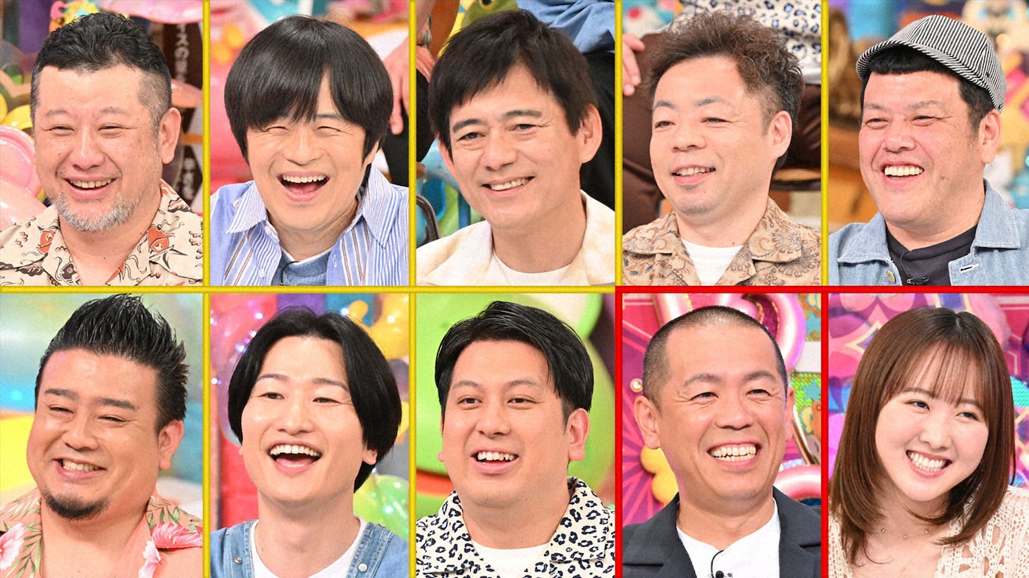 「アメトーーーーーーク3時間SP」の「ずっとCoCo壱番屋芸人」出演者たち