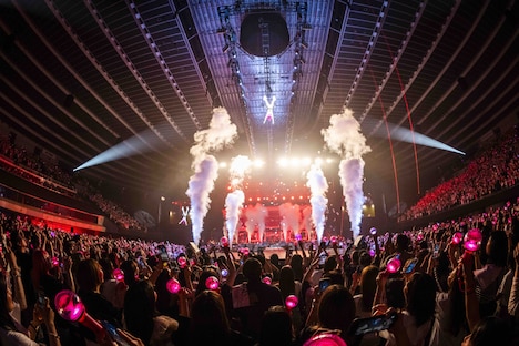 ちゃんみな「AREA OF DIAMOND 3」大阪・大阪城ホール公演の様子。（撮影：田中聖太郎）