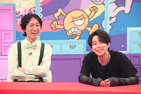 左から矢部浩之、北山宏光。©フジテレビ