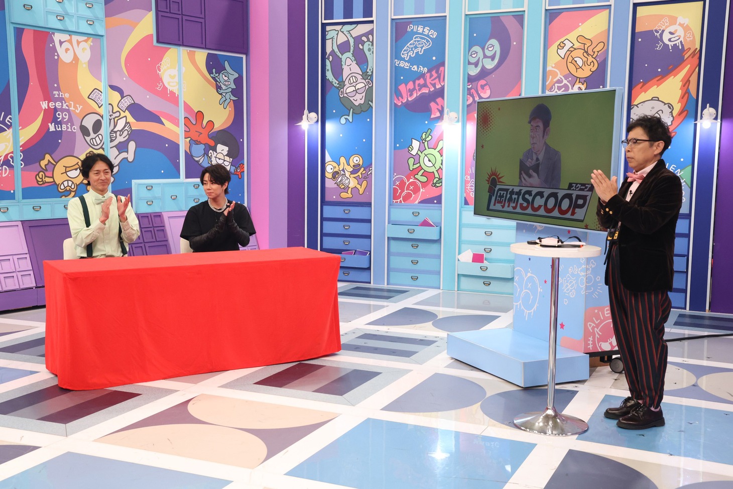北山宏光が参加した「岡村SCOOP」より。©フジテレビ