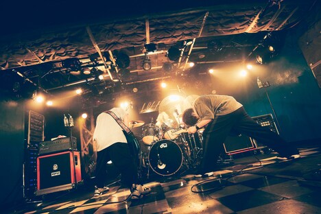 This is LASTのライブの様子。（Photo by Tetsuya Yamakawa）