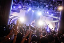 Shiggy Jr.のライブの様子。（撮影：曽我美芽）