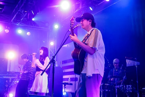 Shiggy Jr.のライブの様子。（撮影：曽我美芽）