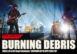the pillows「BURNING DEBRIS 2025.1.31 at KT Zepp Yokohama "LOSTMAN GO TO CITY 2024-25"」DVDジャケット