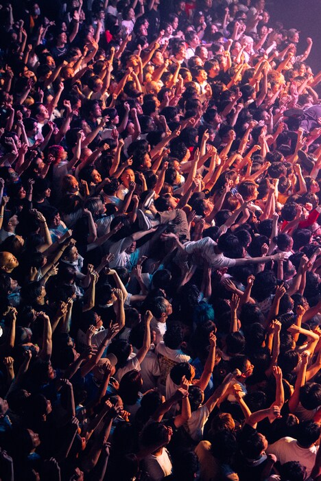 銀杏BOYZ「昭和100年宇宙の旅」最終公演の様子。（撮影：サマーエンドブルーリオ［@orz_____rio］）