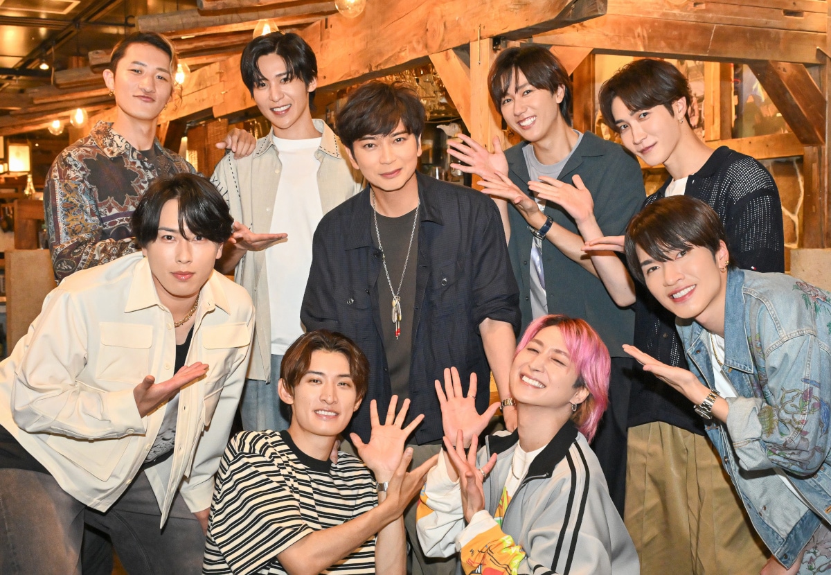 松本潤とSnow Man。©TBS