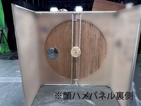 顔ハメパネルイメージ。