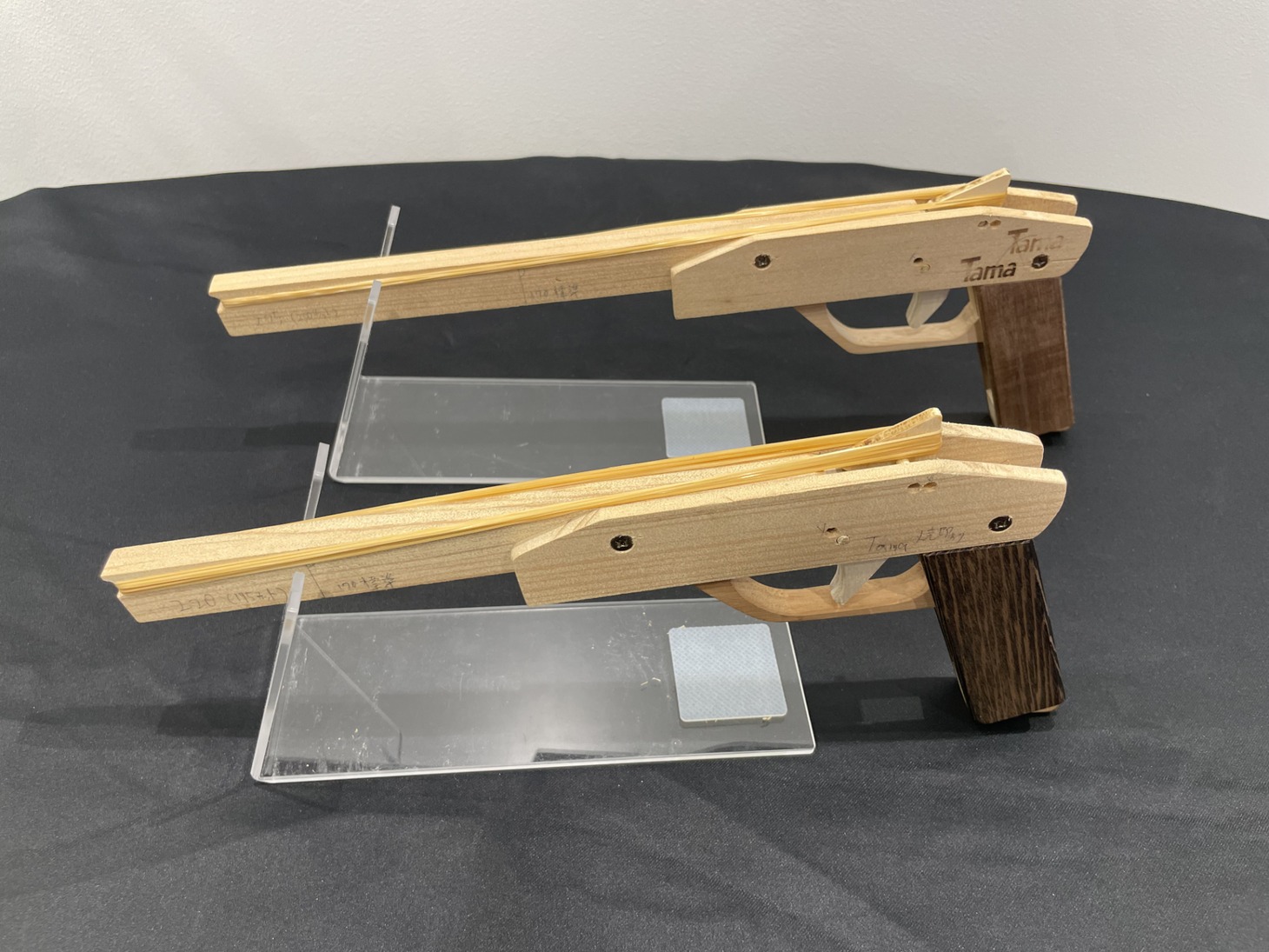 ゴム銃射的