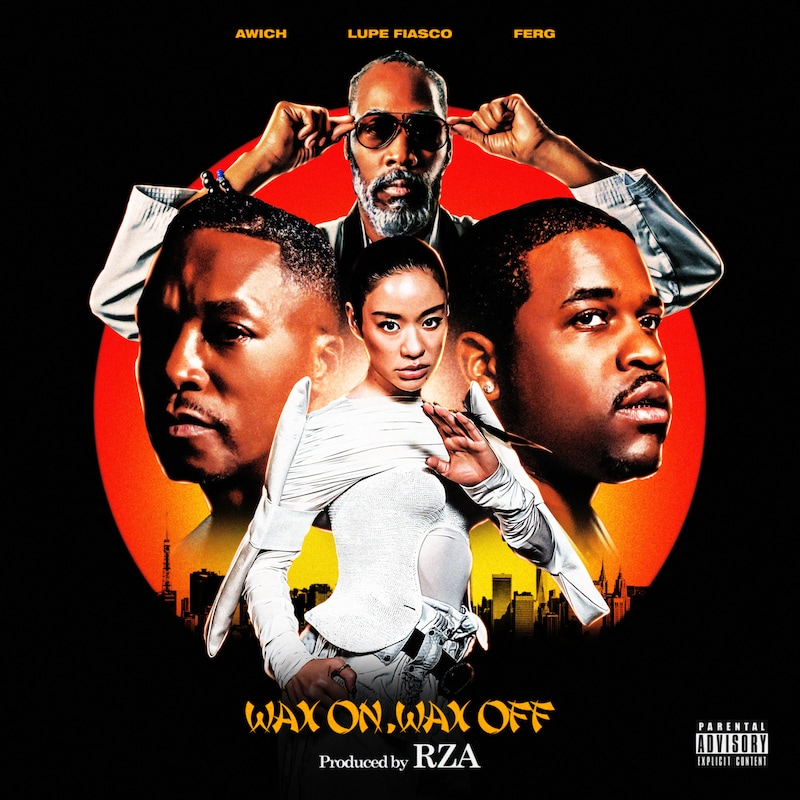 Awich「Wax On Wax Off feat. FERG & Lupe Fiasco」ジャケット