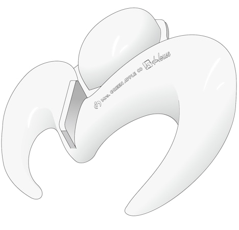 「ミセスロゴカレー用 ライス抜き型」イメージ画像