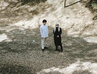 左から蓮沼執太、灰野敬二。（撮影：池谷陸）