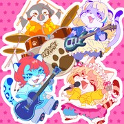 花冷え。「かるガルEveryday!!」ジャケット