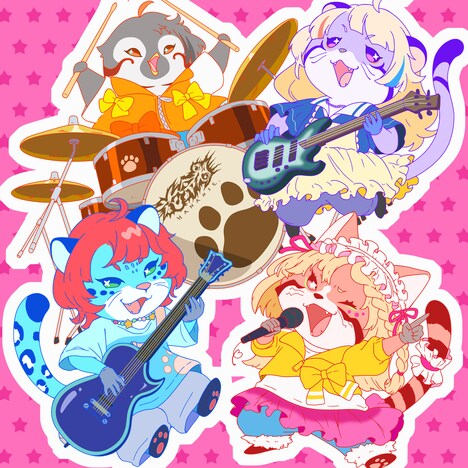 花冷え。「かるガルEveryday!!」ジャケット