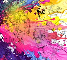 KANA-BOON「SUPERNOVA」ジャケット ©米スタジオ・Boichi／集英社・Dr.STONE製作委員会