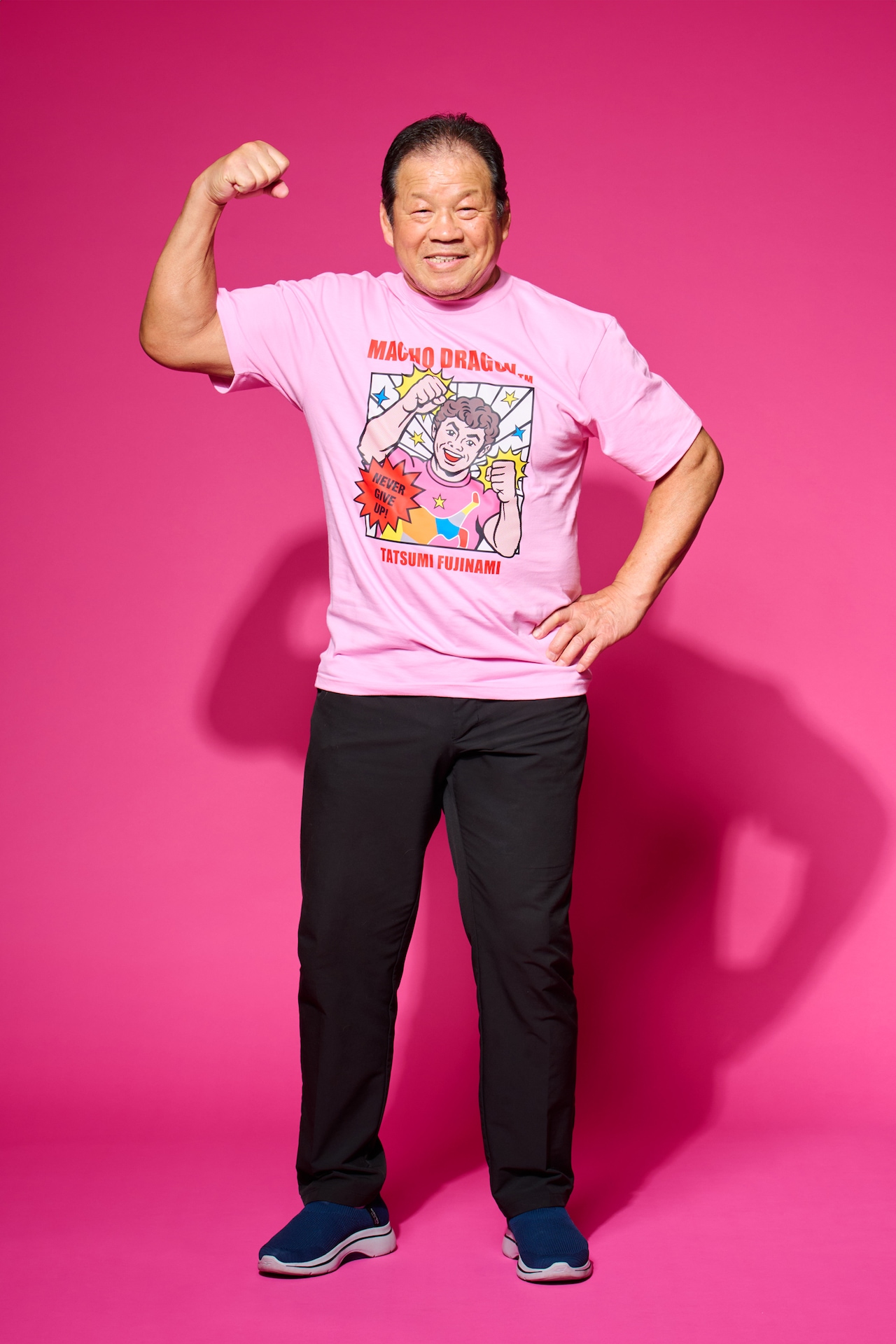 藤波辰爾 - 藤波辰爾の名盤「マッチョ・ドラゴン」モチーフの新T