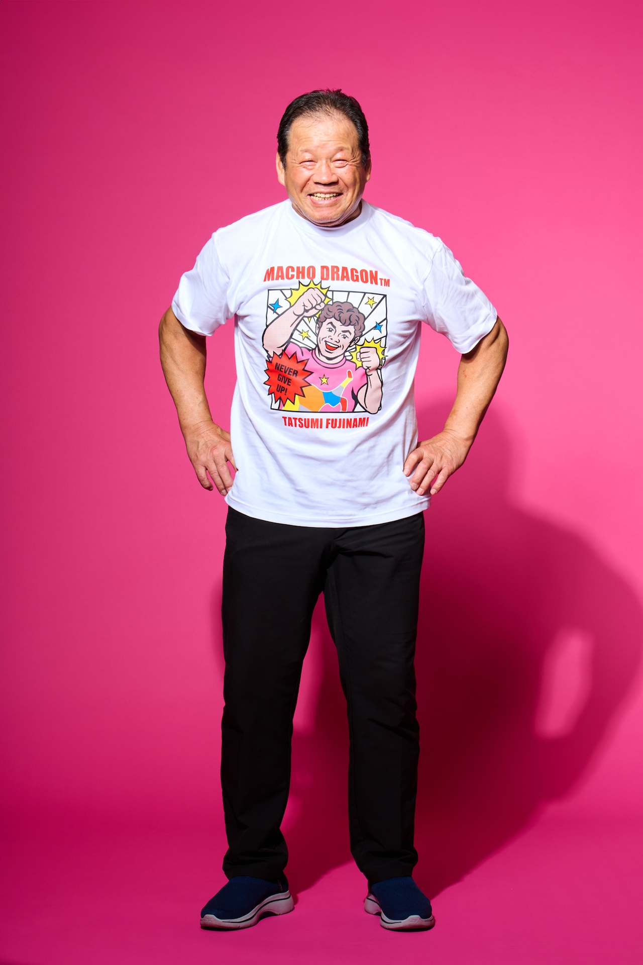 藤波辰爾 - 藤波辰爾の名盤「マッチョ・ドラゴン」モチーフの新T