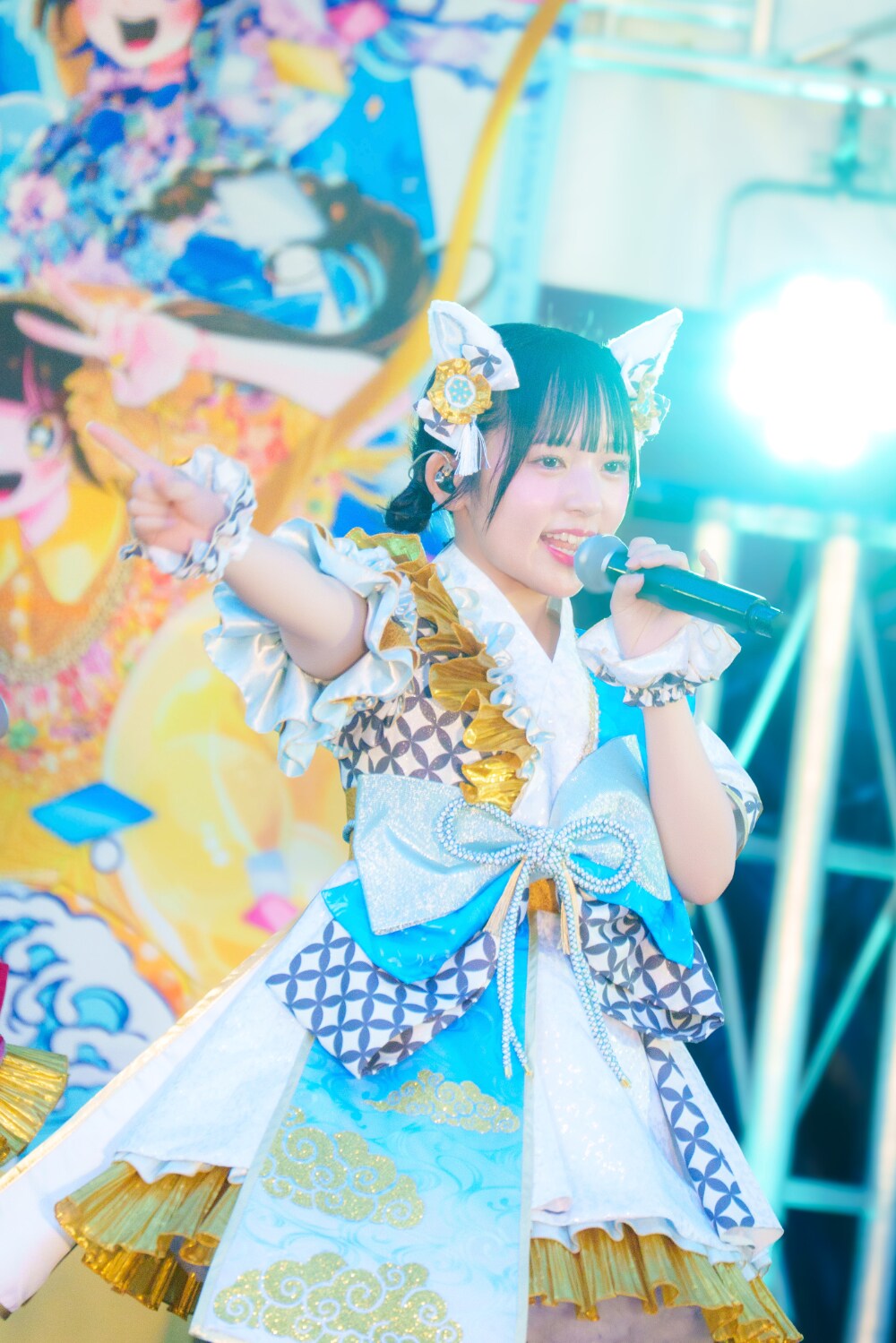 Appare! 愛∞法被 藤宮めい 藤宮めい（撮影：下山春香） - Appare!が全国11都市巡るライブ