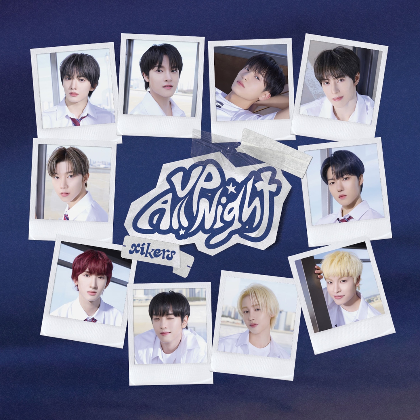 xikers「Up All Night」初回盤ジャケット