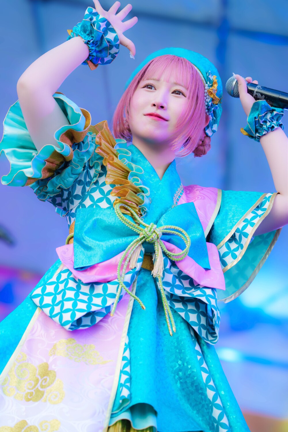 Appare! 　永堀ゆめ 法被 🌈 #Appare さんと法被着て「愛 for you！」🌈 #七瀬れあ #永堀