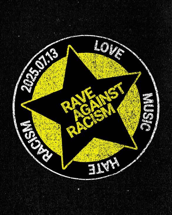 「Protest Rave」フライヤー