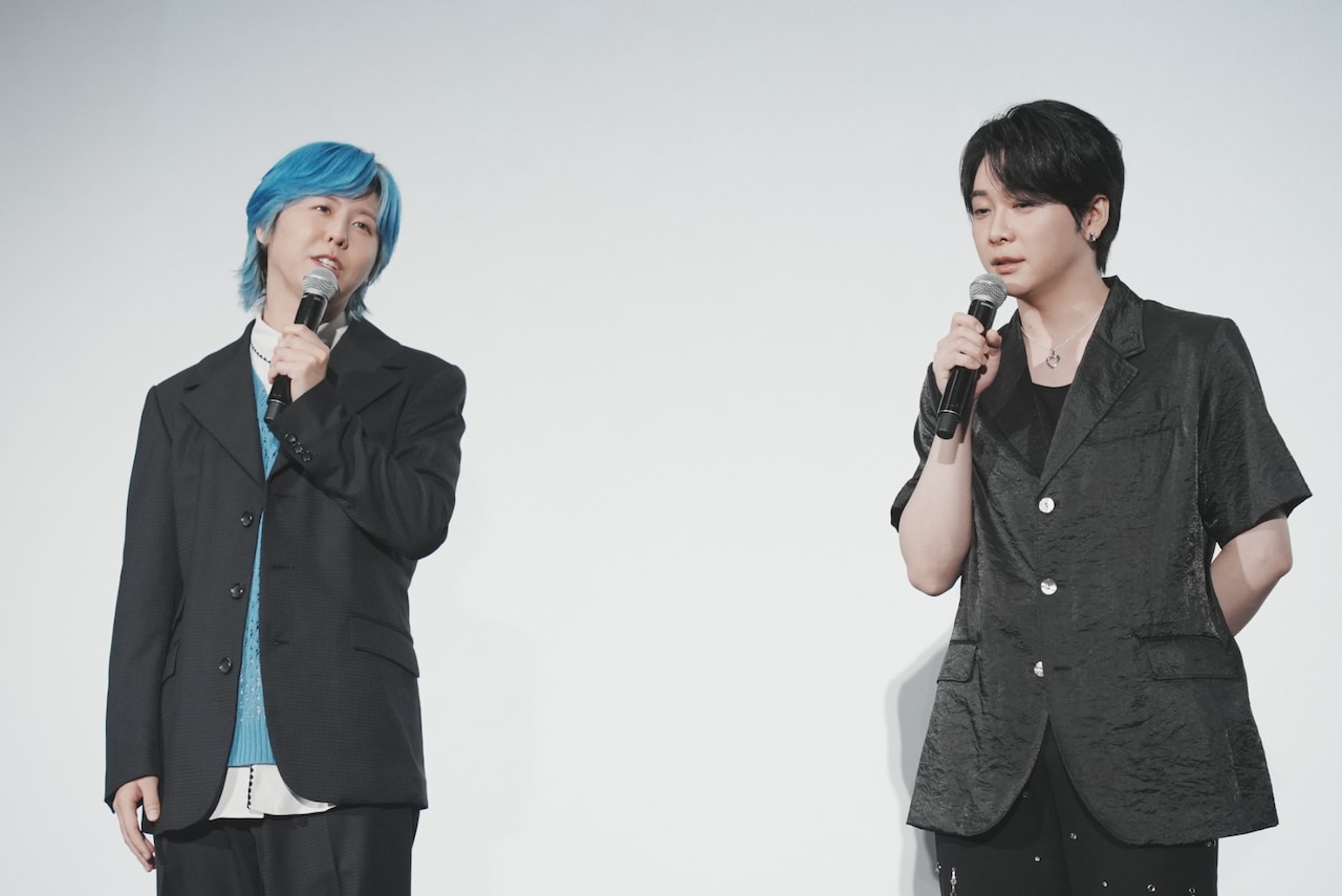左から藤澤涼架、大森元貴。 - Mrs. GREEN APPLEが「Harmony」を