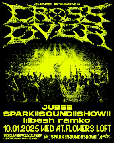 「JUBEE Presents. “CROSSOVER” #3」ビジュアル