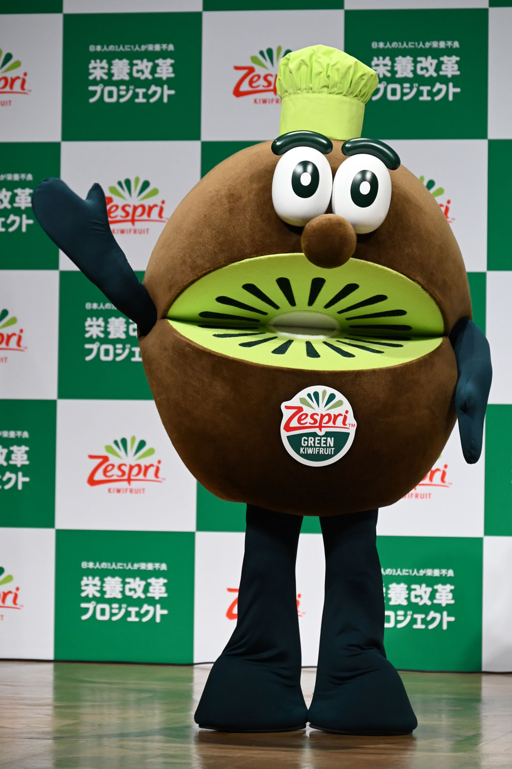 元気いっぱいなキウイブラザーズ（グリーン）。
