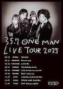 「35.7 ONEMAN LIVE TOUR 2025」告知画像