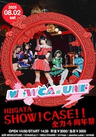 「MEWCATUNE 全力4周年祭」フライヤー