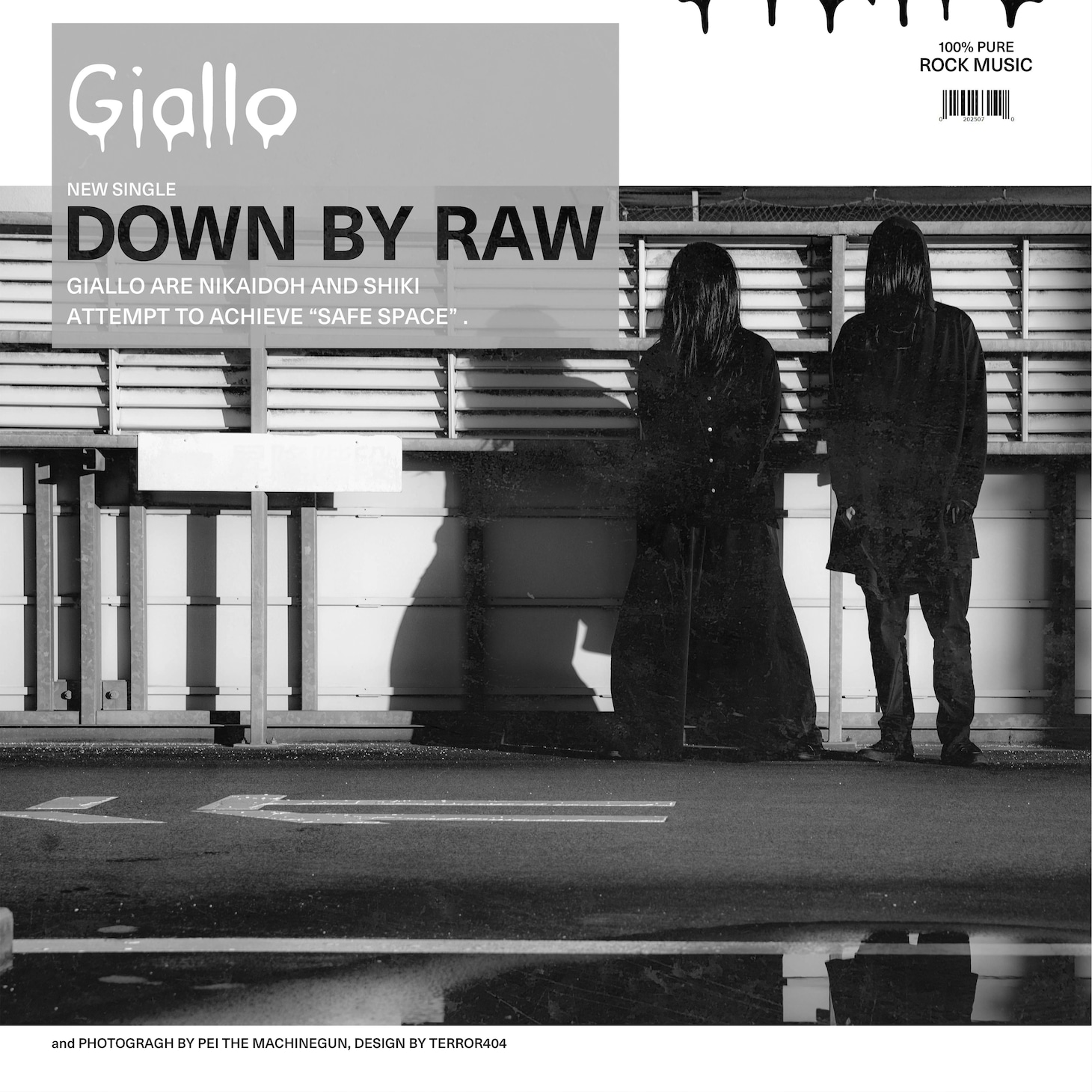 Giallo「Down By Raw」配信ジャケット