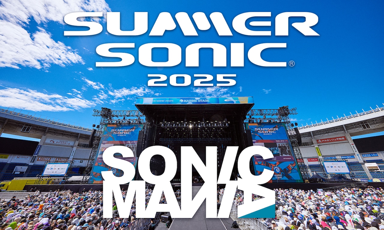 「SUMMER SONIC 2025」「SONICMANIA」キービジュアル