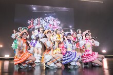 「虹のコンキスタドール 11th Anniversary LIVE『地球まるっと抱きしめSummer』」東京公演の様子。