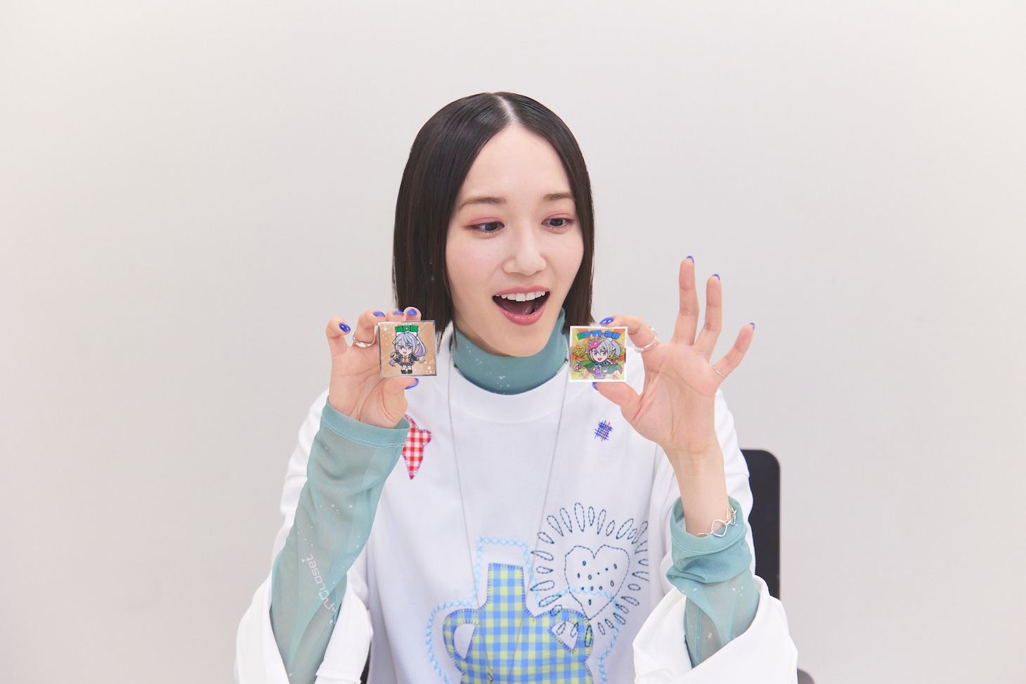 樋口楓さんのシールでした。