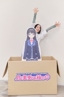 手前から、月ノ美兎さん、のっちさん。