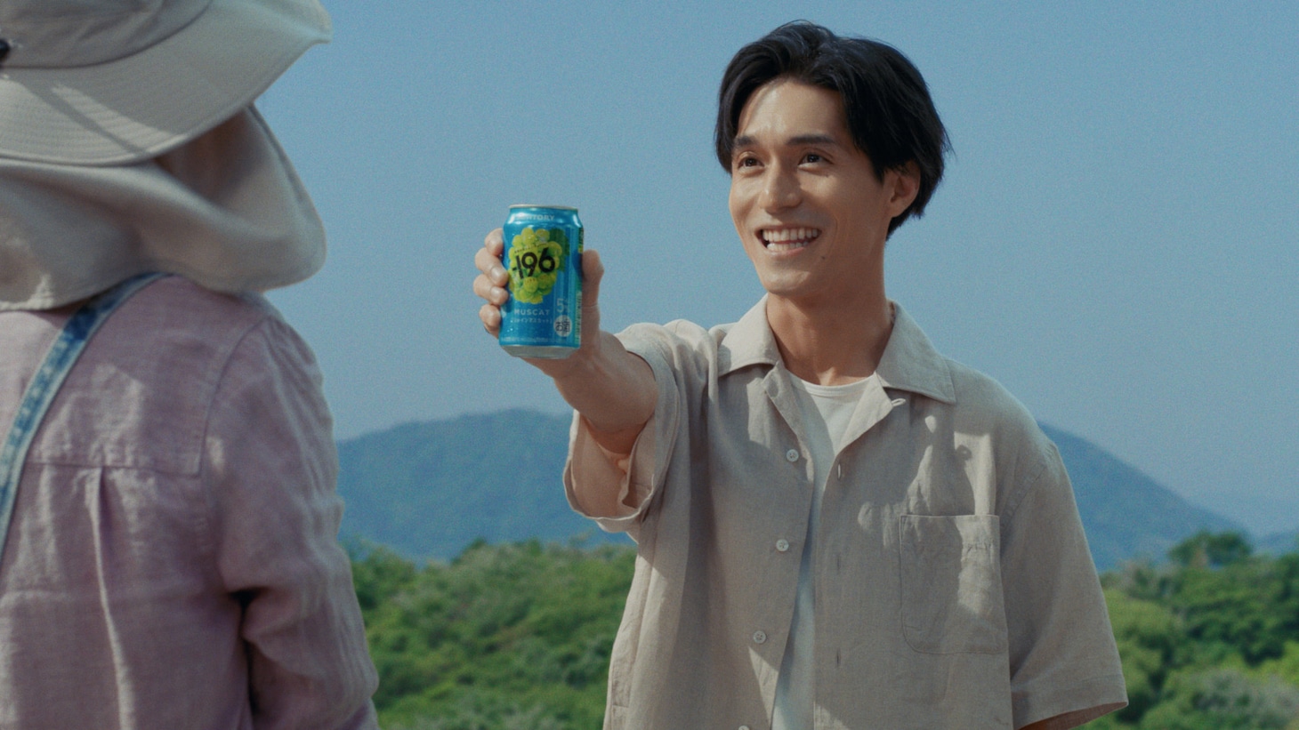 サントリーチューハイ「-196（イチキューロク）」テレビCMより。