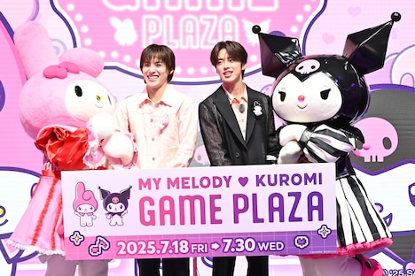 フォトセッションの様子。